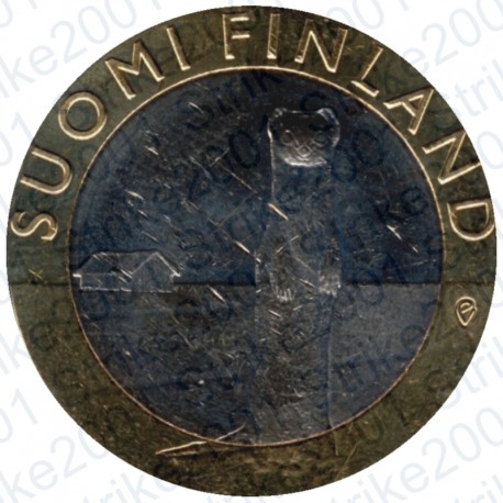 Finlandia - 5€ 2015 FDC Ostrobothnia - Ermellino