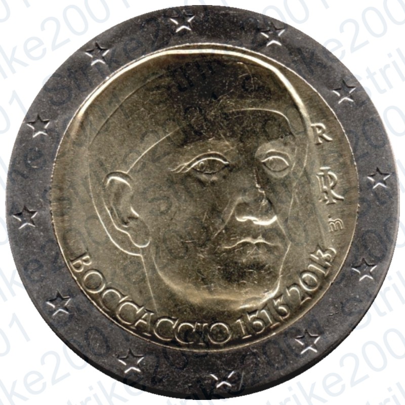 2 euro 700° Anniversario della nascita di Giovanni Boccaccio (1313 - 2013)