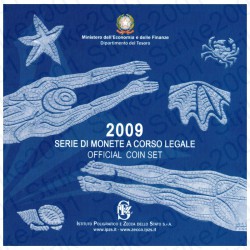 Italia - Divisionale Ufficiale 2009 FDC 10 Valori