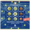 Italia - Divisionale Ufficiale 2010 FDC 9 Valori
