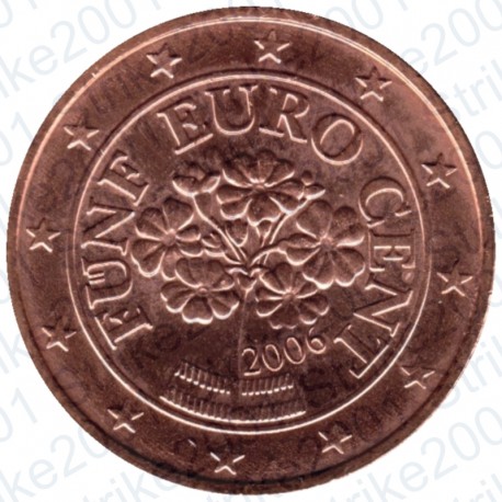 Austria 2006 - 5 Cent. FDC