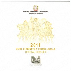 Italia - Divisionale Ufficiale 2011 FDC 10 Valori