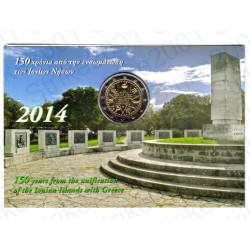 Grecia - 2€ Comm. 2014 FDC Isole Ionie in Folder