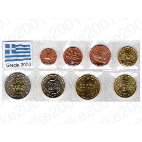 Grecia - Blister 2003 FDC
