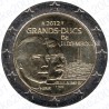 Lussemburgo - 2€ Comm. 2012 FDC Granduca Guillame