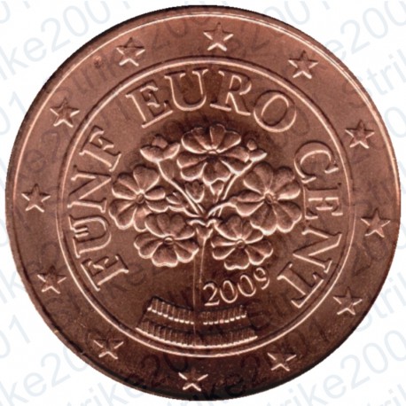 Austria 2009 - 5 Cent. FDC