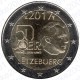 Lussemburgo - 2€ Comm. 2017 Servizio Militare Volontario FDC