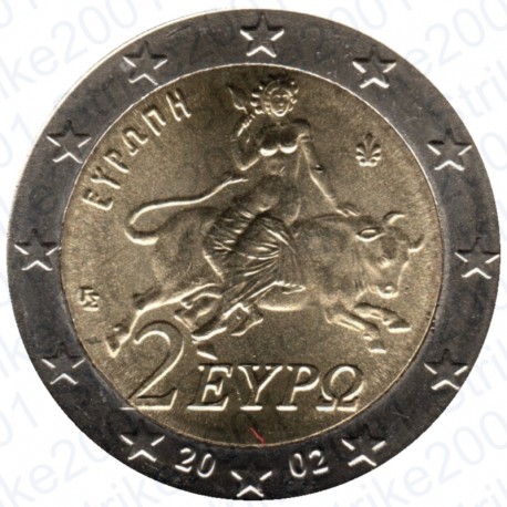 Grecia 2002 - 2€ FDC