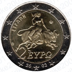 Grecia 2002 - 2€ Zecca Estera FDC