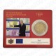 Lussemburgo - 2€ Comm. 2012 in folder FDC Anniversario