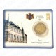 Lussemburgo - 2€ Comm. 2008 in folder FDC Castello di Berg