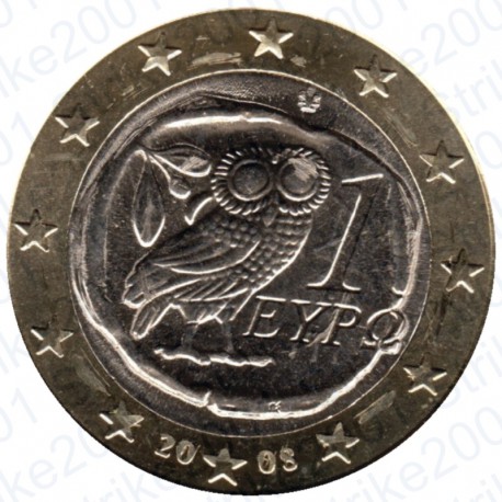 Grecia 2008 - 1€ FDC