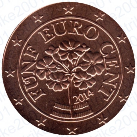 Austria 2014 - 5 Cent. FDC