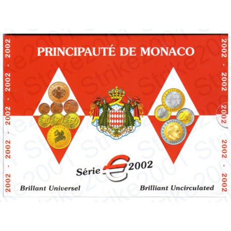 Monaco - Divisionale Ufficiale 2002 FDC