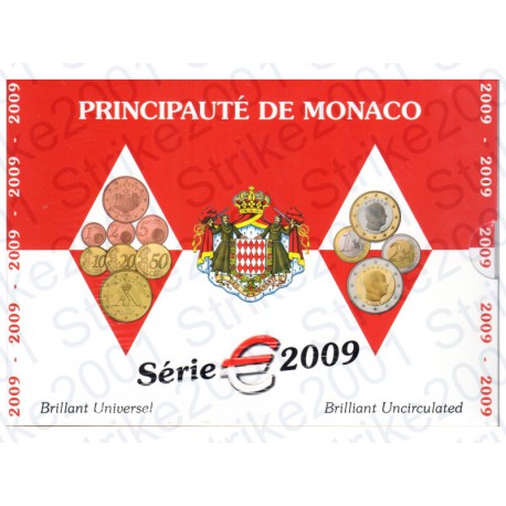Monaco - Divisionale Ufficiale 2009 FDC