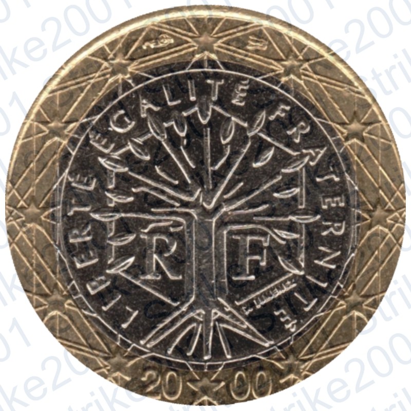 MONETA RARA 1 Euro, Francia anno 2000 liberte' egalite' fraternite' EUR  27,50 - PicClick IT