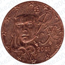 Francia 2001 - 2 Cent. FDC