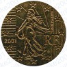 Francia 2001 - 50 Cent. FDC