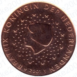 Olanda 2001 - 1 Cent. FDC