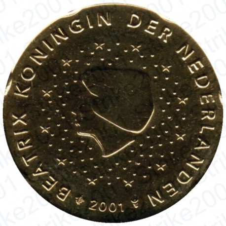 Olanda 2001 - 20 Cent. FDC