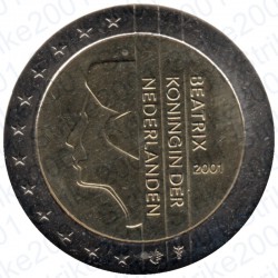 Olanda 2001 - 2€ FDC