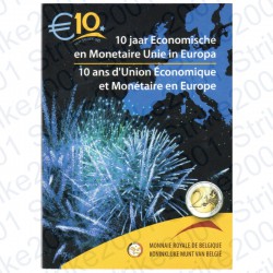 Belgio - 2€ Comm. 2009 EMU in Folder FDC
