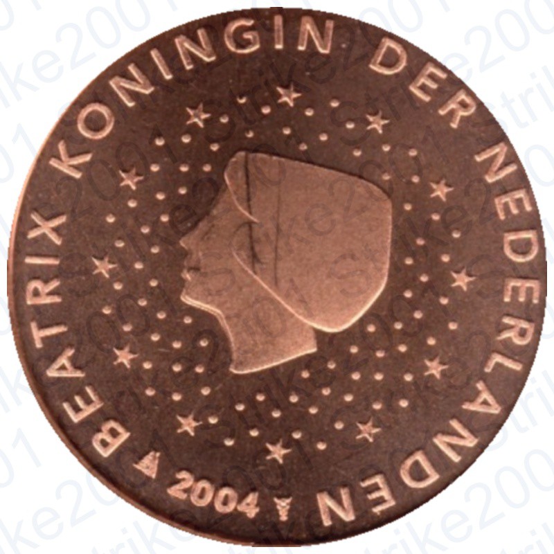 Olanda 1 cent. 2004 FDC
