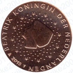 Olanda 2013 - 1 Cent. FDC