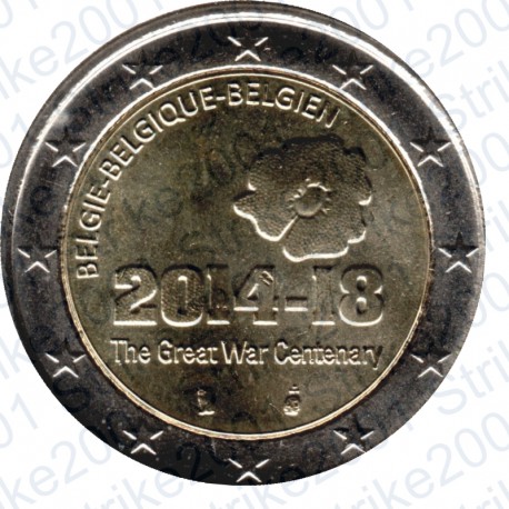 Belgio - 2€ Comm. 2014 FDC