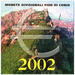 San Marino - Divisionale Ufficiale 2002 FDC