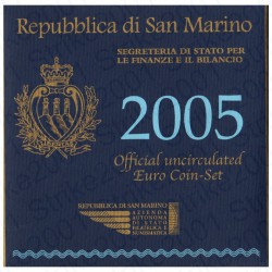 San Marino - Divisionale Ufficiale 2005 FDC