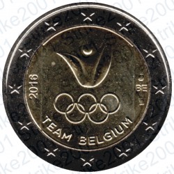 Belgio - 2€ Comm. 2016 FDC Olimpiadi Rio