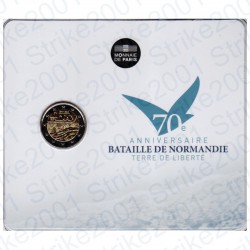 Francia - 2€ Comm. 2014 FDC D-Day in Folder