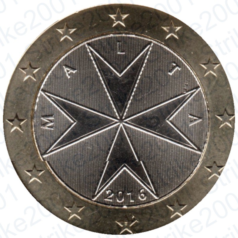 2016 * 1 Euro MALTA Croce di Malta - Zecca di Francia FDC - Mynumi
