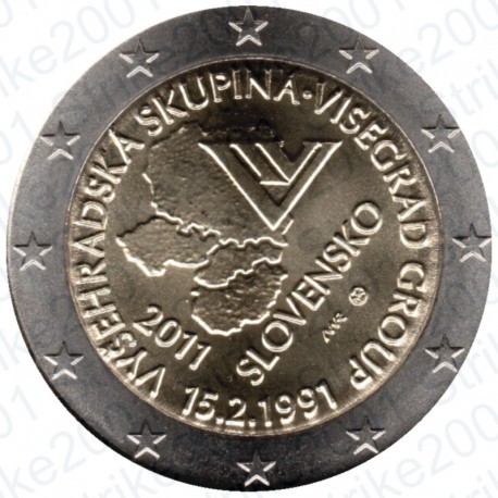 Slovacchia - 2€ Comm. 2011 FDC Visegrad