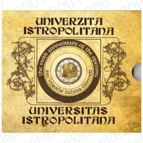 Slovacchia - Divisionale Ufficiale 2017 FDC Accademia Istropolitana