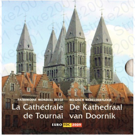 Belgio - Divisionale Ufficiale 2009 FDC