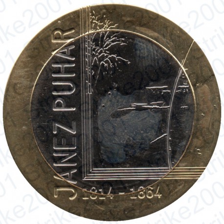 Slovenia - 3€ 2014 FDC Janez Puhar