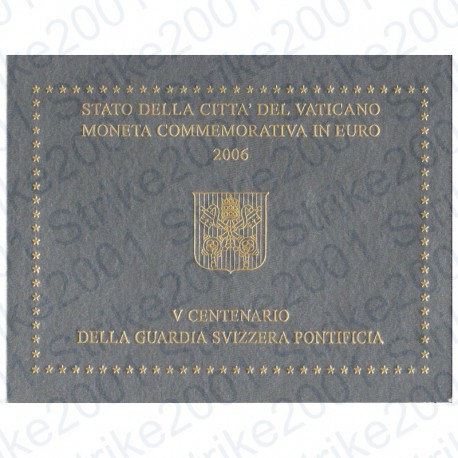 Vaticano - 2€ Comm. 2006 FDC Guardia Svizzera