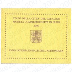 Vaticano - 2€ Comm. 2009 FDC Anno Astronomia in Folder