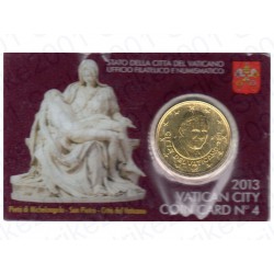Vaticano - Coin Card 2013 FDC nr. 4
