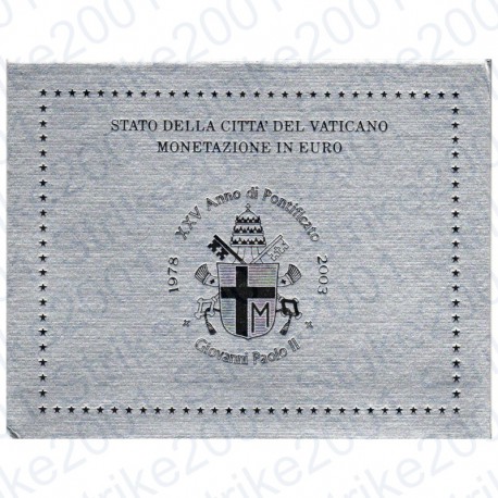 Vaticano - Divisionale Ufficiale 2003 FDC