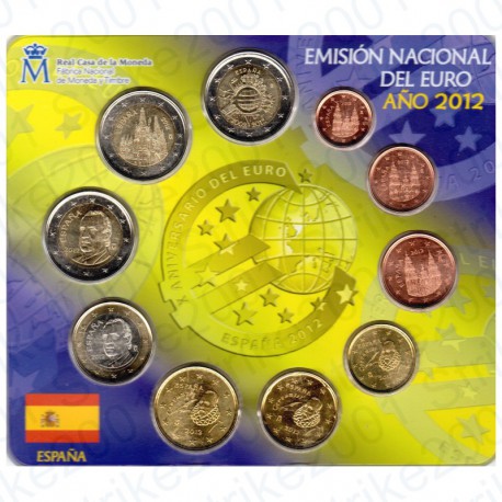 Spagna - Divisionale Ufficiale 2012 FDC