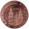 Spagna 1999 - 1 Cent. FDC