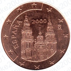 Spagna 2000 - 1 Cent. FDC