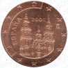 Spagna 2001 - 1 Cent. FDC