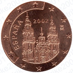 Spagna 2002 - 2 Cent. FDC