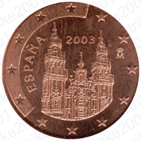 Spagna 2003 - 1 Cent. FDC