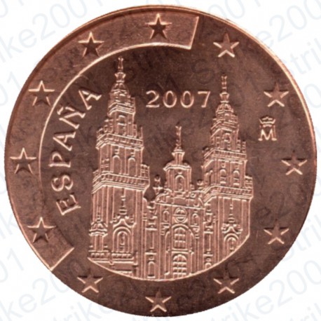 Spagna 2007 -5 Cent. FDC
