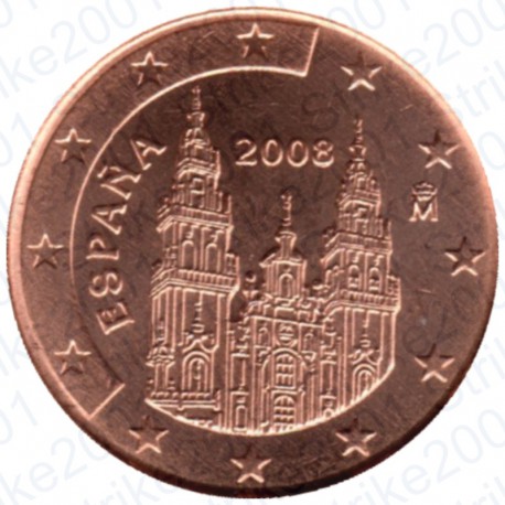 Spagna 2008 - 1 Cent. FDC